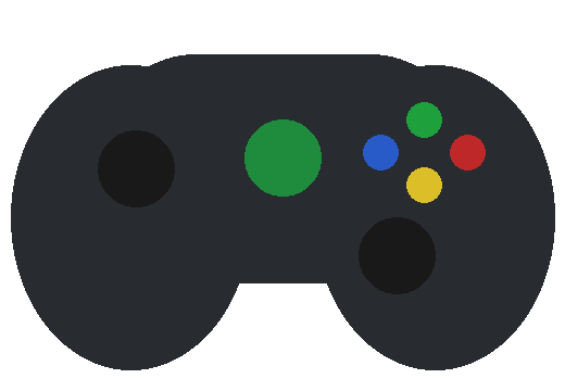 Black original Xbox Duke controller